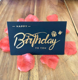 Birthday Cards 8 x 12cm.