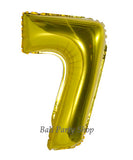 70cm Numbered Balloon NO Helium