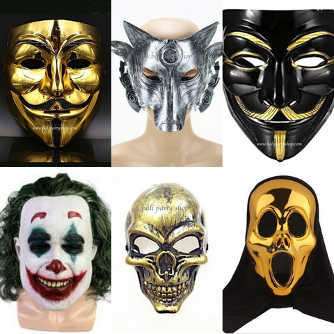 Halloween Mask & Weapons